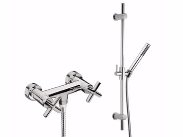 G3 - F7607WS - Shower tap with hand shower by Rubinetteria Giulini - view 2